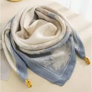 봄 신상 추가/실리콘 코팅 인견 헤링본 자석 스카프 33종 / 폭닥 봄 가을 겨울 비스코스 마그네틱 광폭