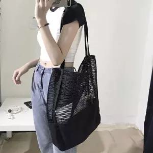 그물 JOO157Z2 망사 비치백 네트백 여름 가방 패션 숄더백