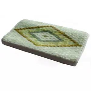 천연 쿨링 직사각형 의자 베개 마사지 옥 통기성 시트 커버 스톤 1.중국