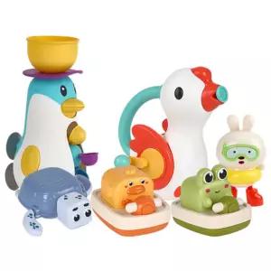 아기 목욕놀이 보트 물뿌리개 물레방아세트 영아완구 2세