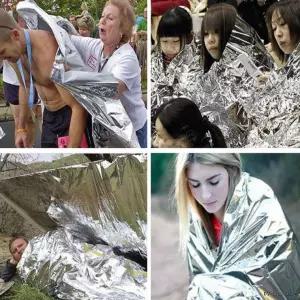 [도매직방] 비상담요 저체온방지 응급 재난 생존 은박담요