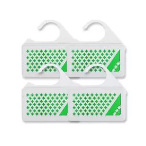 옷장 옷관리 서랍 악취제거 옷걸이형 라벤더방향제4ea