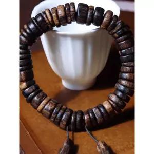 팔찌 나무 침향 모양 명상 비즈 염주 침향나무 베트남