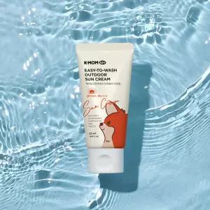 케이맘 이지투워시 야외놀이 무기자차 아기 유아 선크림 50ml / SPF 50+