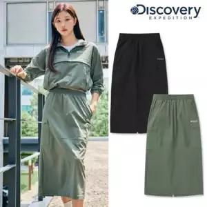 매장정품 DISCOVERY 디스커버리 [] DWTP46044 여성 우븐 트레이닝 스커트 1175690