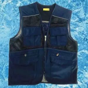 꾹상점1  네이비 여름 아이스 냉감 쿨링 얼음 베스트 경량 조끼