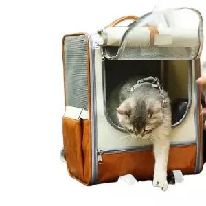 고양이백팩 강아지 산책용가방 기내반입 이동장 애완동물