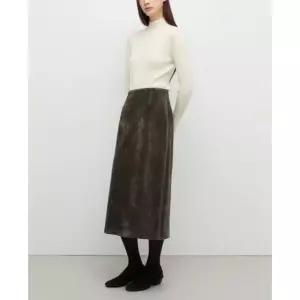 매장정품 SHESMISS 쉬즈미스 벨벳 H라인 스커트 SWWSKP42700 1135575