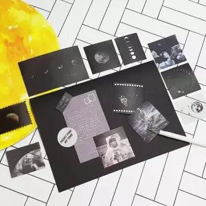 카드 포인트 장식 우주 빈티지엽서 촬영소품 미니포스터 감성엽서