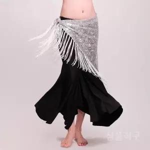 라인댄스롱스커트 허리 연습복 엉덩이 치마 스커트 의상 힙 공연복 벨트 벨리 스카프 댄스 커버 랩