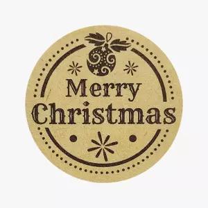 메리 스티커 원형리스 크리스마스 포장스티커 선물스티커 봉인스티커
