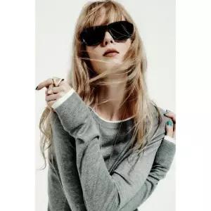 ZARA 자라 더블 니트 스웨터 - 그레이 735585