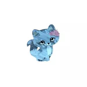 귀여운 고양이 새끼 스테이트먼트 청키 반지 여성용 - 아크릴 레진 동물 애완 만화 손가락 밴드 패션 트렌