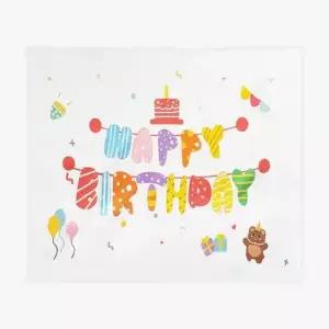 포스터 천 인테리어 패브릭 벽장식 생일용품 생일파티용품 생일축하