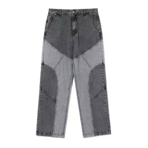 크리틱 WORMHOLE LOGO TWO TONE 데님 팬츠 바지 다크 그레이 추천