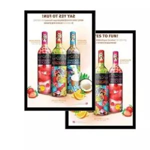 LED판넬 LED 라이트 패널 액자 조명 프레임 광고 인테리어 A2