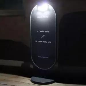 안내표지판 조명 입간판 광고판 카페 메뉴판 배너 철제입간판 400