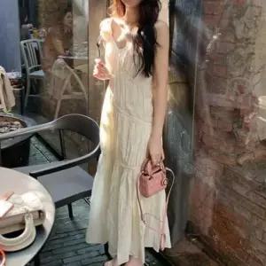 끈나시원피스 코코비치 휴양지 원피스 여름 롱 해외 휴양지룩 K1238