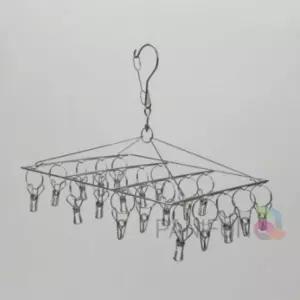 실내 빨래 건조대 20구 스텐 원룸 빨래걸이 베란다건조대 건조대