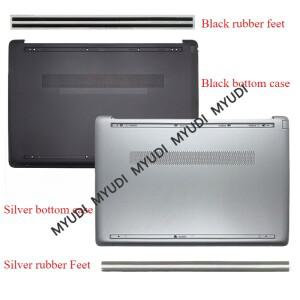 HP 호환15S-DU 15-DW TPN-C139 250 G8 G9 255 256 노트북용 새 하단 커버 케이스 (블랙/실버)