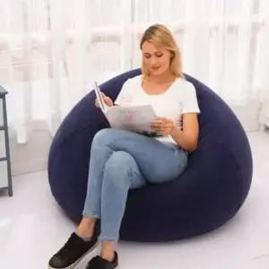 에어소파 원룸쇼파 일인소파 네이비 룸메이트 1인용