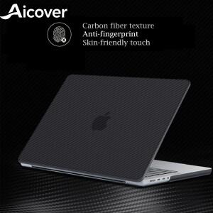 맥북 호환 에어 13인치 케이스 M1 A2337 A2179 A1932 -년 출시 에어/프로용 카본 파이버 질감 하드 쉘 커버