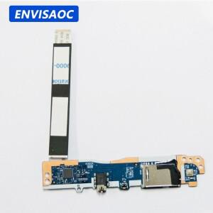 레노버 호환 아이디어패드 3 14IML05 V14 G1 14s IML IIL 노트북 카드 리더 오디오 잭 포트 스위치 전원 버