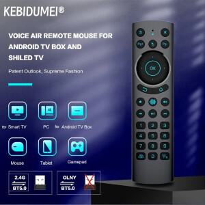 G20S BT PRO 에어 마우스 안드로이드 TV 박스 H96 MAX X88 X9 용 음성 IR 학습 기능 2.4G 무선 자이로 스코