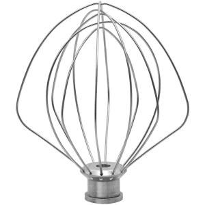 [미국배송] 키친에이드 6쿼터 볼-리프트 스탠드 믹서 액세서리 교체용 KITCHPOWER KN256WW 6와이어 채찍 부착물 에그 크림 교반기 케이크 마요네즈 스테인리스 스틸 거품기