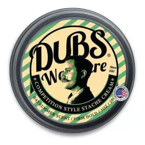 덥스는 콧수염 왁스 스트롱 홀드 대회 스타일 회사 스테이시 크림 남성용 기름지지 않은 그루밍 선물