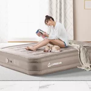 에어매트 더블 경량 이너텐트 자동 충전 대형 휴대용 야외바닥 자충식 식다용도 침대특 베드차박용쿠션