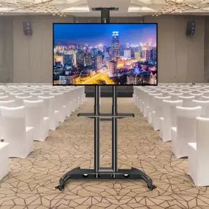 이동식 티비 거치대 AVA 1500 TV 스탠드 받침대 선반 TV거치대 다이 켓 TV스탠드