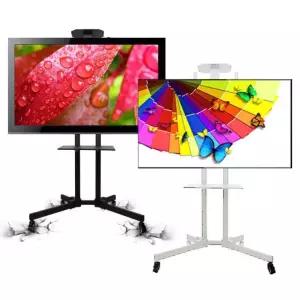 이동식 TV 거치대 받침대 높이조절 티비 스탠드 TV거치대 선반 켓 tv TV스탠드 실용적