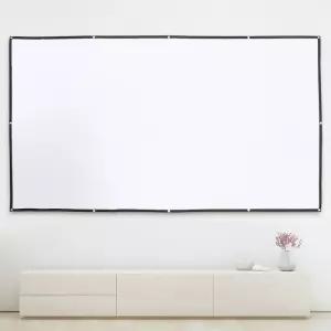 이동형 빔프로젝터 스크린(330x187cm) 홈시어터 영화