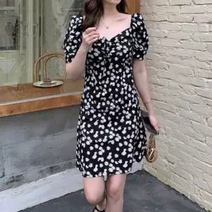 러블리한 오프숄더 데이지 미니원피스 여성 귀여운