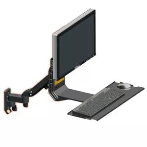 산업용 모니터 암 벽면 공장 선반 키보드 브라켓 랙