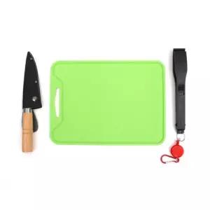 낚시용품 캠핑용품 올인원 칼 도마 집게 핀온릴 세트