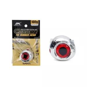 고급형 낚시아이템 참돔낚시 크롬 도금 타이라바 헤드 100g