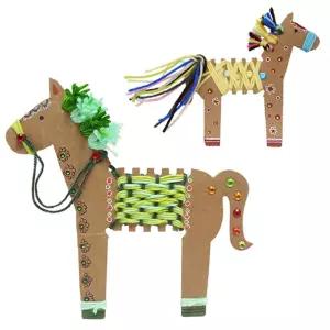 글로벌이지 스트링아트 목마 오너먼트 (10인용)