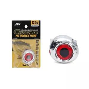 고급형 낚시아이템 참돔낚시 크롬 도금 타이라바 헤드 120g