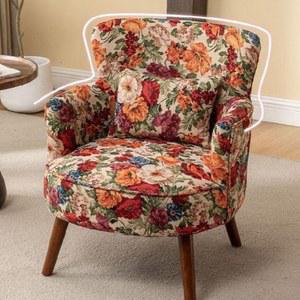 엔틱 소파 원목 휴식 클래식 왕실 촬영 1인소파 럭셔리 거실 호텔 대형 1인용