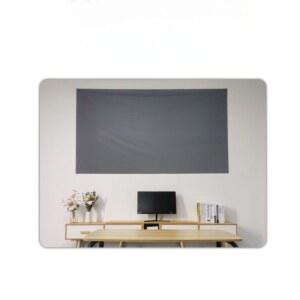 빔스크린 낮에도 잘 차광막 심플 영화관 안티라이트 빔 60인치(169) (무료 휴대용 벨크로) 화면 프로젝터 보이는 버전 가정용