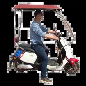 전기차 차양막 전동차 스쿠터 통풍 전체차양 방수 전동 지붕