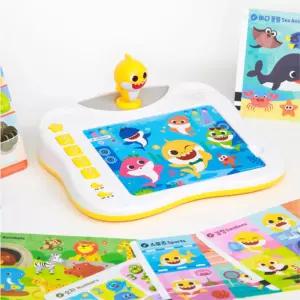 교육 학습완구 유아 댄싱패드 핑크퐁 아기상어 한글 영어 사운드패드 동요 퀴즈 아동