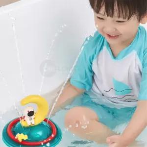 목욕장난감 분수놀이 물놀이 흥미유발 우주인 욕조 호기심 시각발달 아동