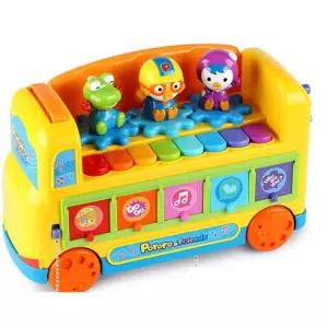 유아 언어자극 정서발달 뽀로로 음악버스 동요 사운드 교육완구 이모