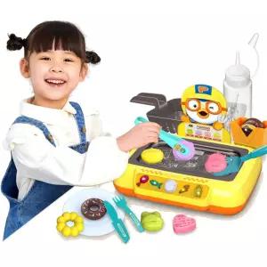 요리사 주방놀이 뽀로로 도넛쿡킹팬 엄마놀이 소꿉 색이변하는 주방도구 유아