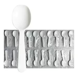 [요리를그리다]도시락 죽 스푼 개별포장 화이트 300개