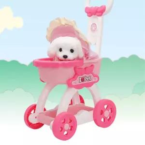 강아지유모차 산책 엄마놀이 여아선물 동물 반려견 작동완구 아동