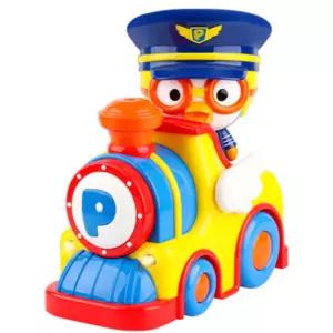 스팀나는 증기기차 뽀로로 유아장난감 작동완구 멜로디 불빛 호기심 돌아기